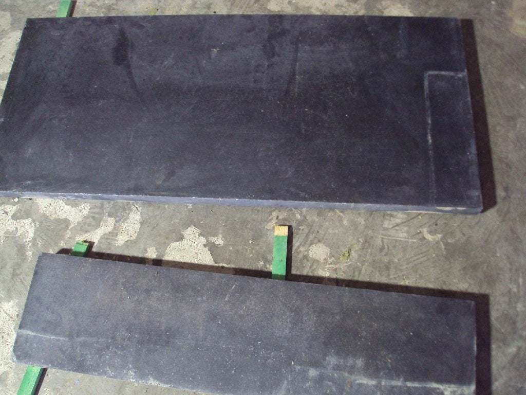 arduinen plaat blauwe steen, Ophalen, Gebruikt, Overige materialen, 20 tot 50 mm