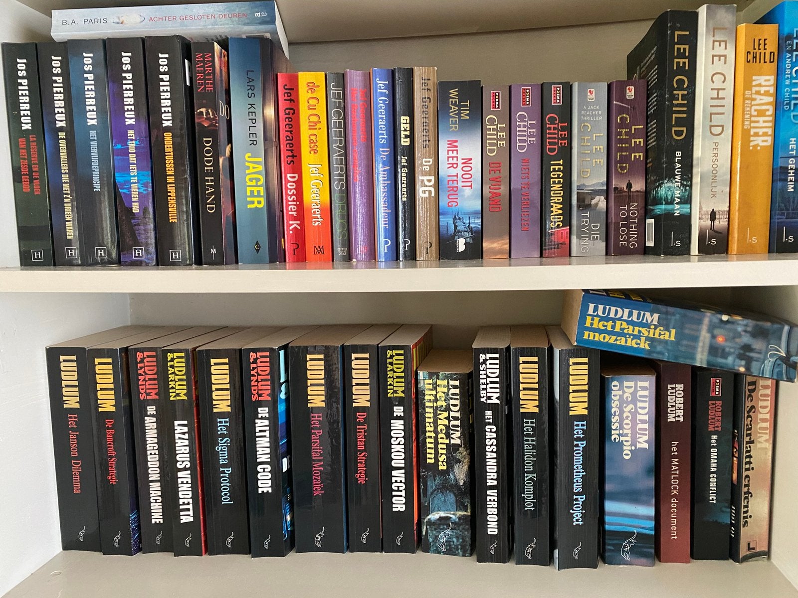 Pierreux, Child, Geeraerts, Ludlum, ea, Ophalen, Zo goed als nieuw