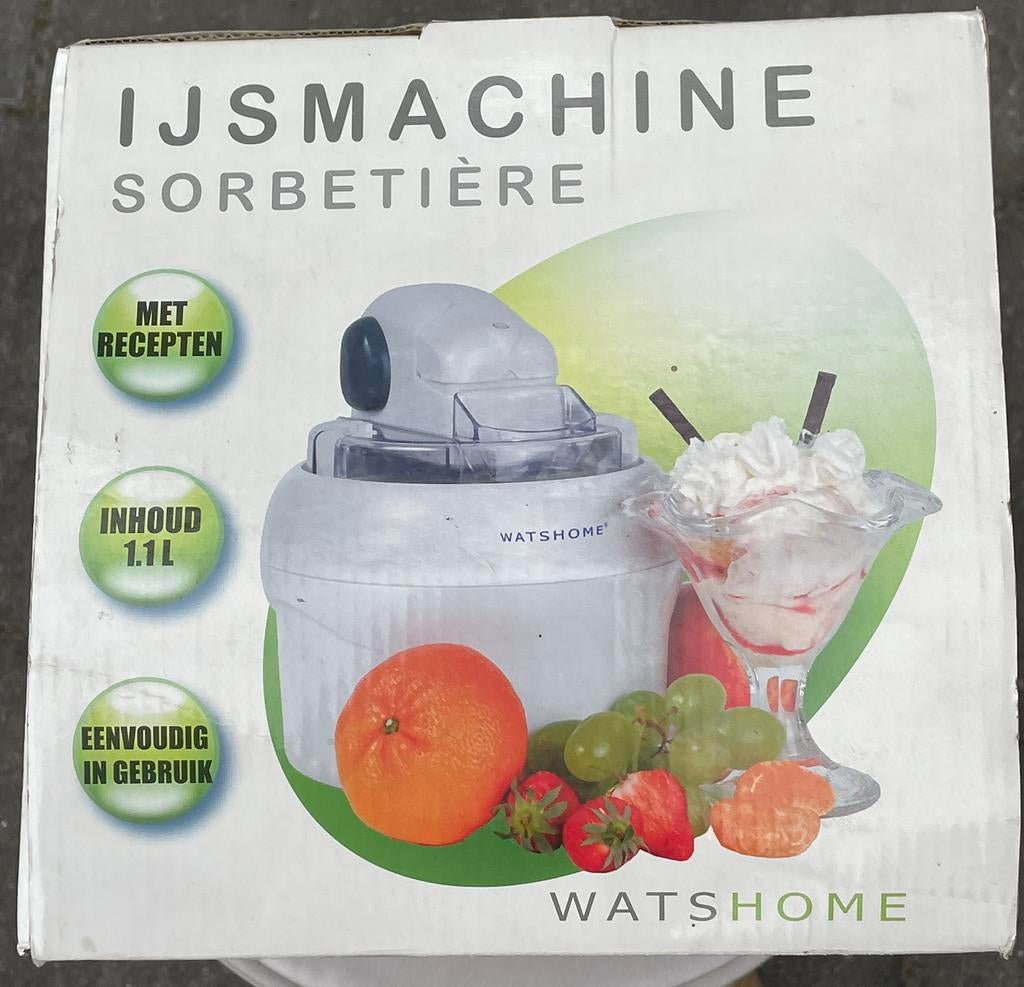 Ijsmachine Sorbetière, Elektronische apparatuur, IJsmachines, Nieuw, Ophalen