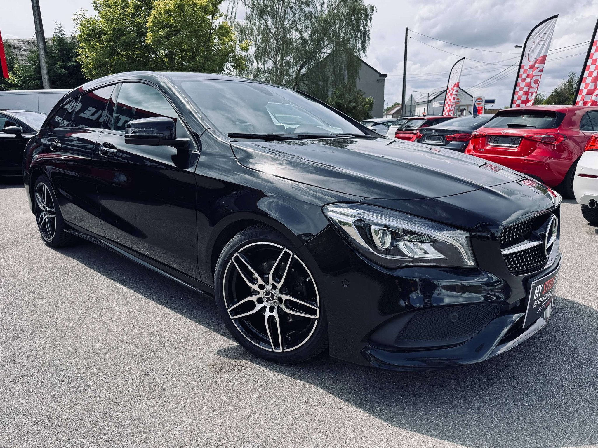 Mercedes-Benz CLA-Klasse 180 CLA 180i Break Pack AMG, Full,, CLA, 122 pk, Gebruikt, 4 cilinders