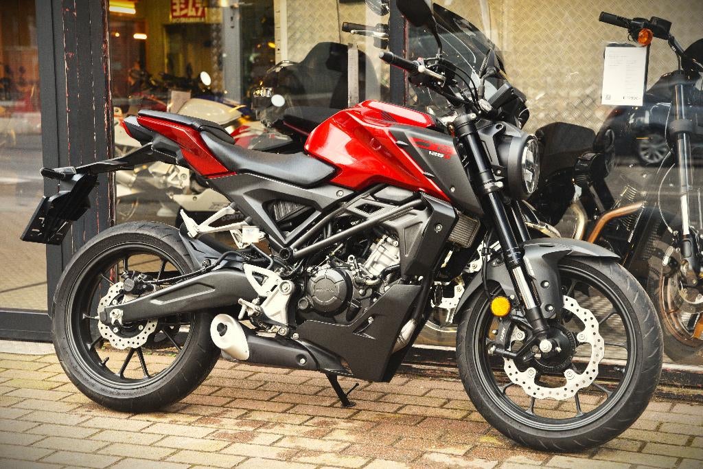 HONDA CB125R ***MOTOVERTE.BE***, Motos, Motos | Honda, Entreprise, Naked bike, jusqu'à 11 kW, 1 cylindre, Enlèvement