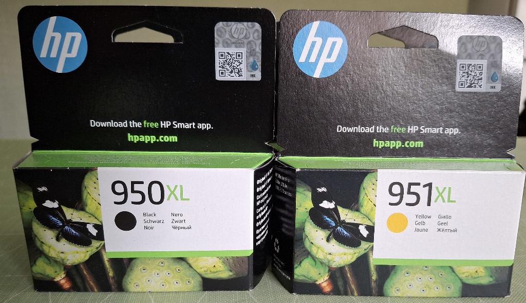 7 ongeopende inktcartridges HP 950 XL / HP 951 XL, Ophalen, Nieuw, Cartridge, HP ORIGINAL