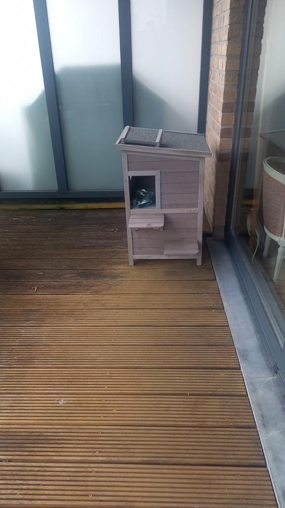Abri pour chat zoomalia zolia vilna, Enlèvement