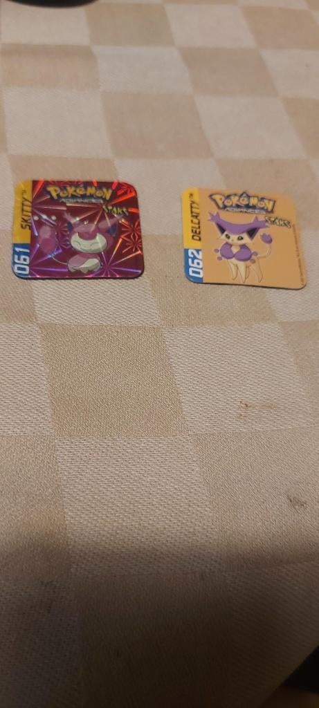 aimants Pokémon, bâtonnets à panini Skitty Holo Delcatty, Enlèvement ou Envoi