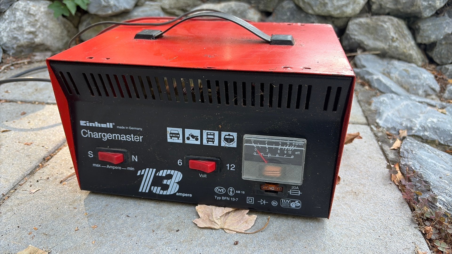 Einhell Chargemaster acculader, Ophalen, Gebruikt, Universele onderdelen