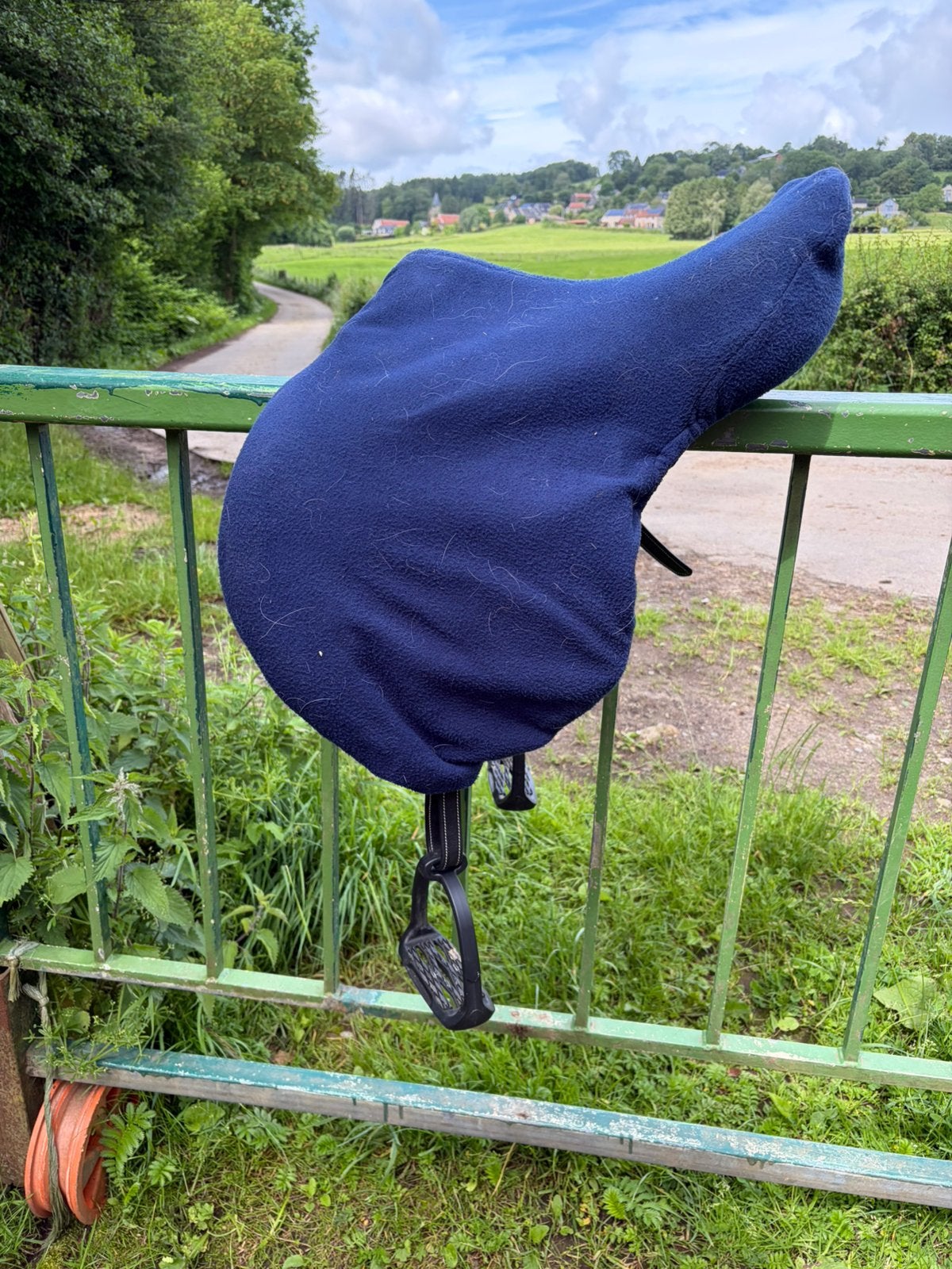 Selle BR, Animaux & Accessoires, Chevaux & Poneys | Couvertures & Couvre-reins, Noir, BR, Enlèvement ou Envoi, 3 g