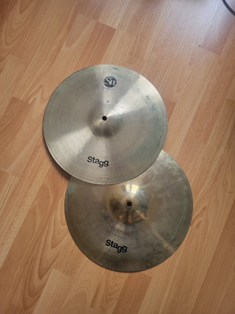 Stagg cymbal volledige set of apart, Muziek en Instrumenten, Ophalen, Gebruikt