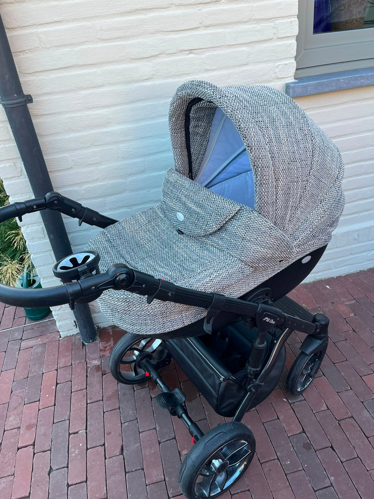 Complete P’tit Chou 3-in-1 kinderwagen in goede staat., Kinderen en Baby's, Kinderwagens en Combinaties, Ophalen, Zo goed als nieuw