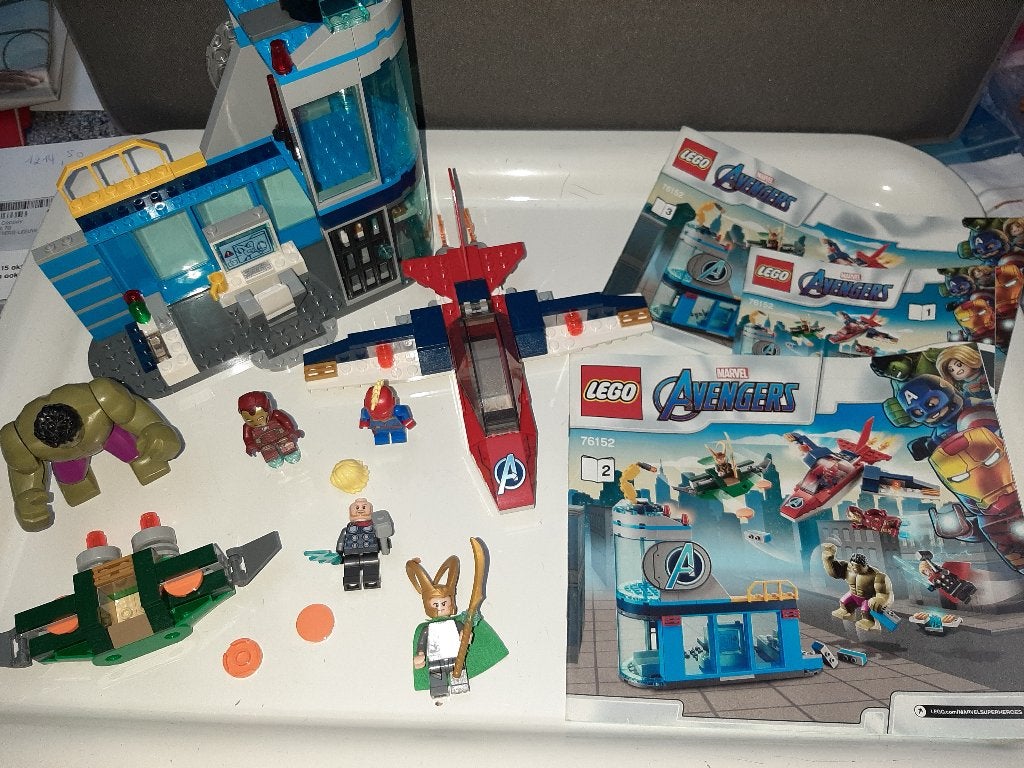 LEGO Marvel - Super héros 76152 Avengers La Colère de Loki, Enfants & Bébés, Enlèvement ou Envoi, Marvel, Lego, Ensemble complet