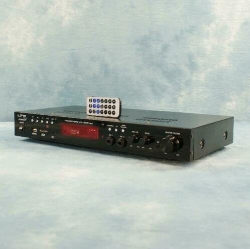 Stereo karaoke Tuner versterker USB,SD en Bluetooth, Enlèvement ou Envoi, Neuf, Micro(s)