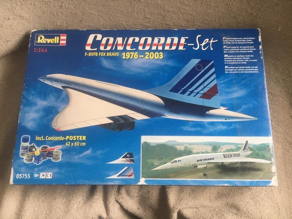 Modelbouwdoos : Revell : Concorde-Set - 1976-2003 - 1:144., Ophalen, 1:144 tot 1:200, Revell, Zo goed als nieuw