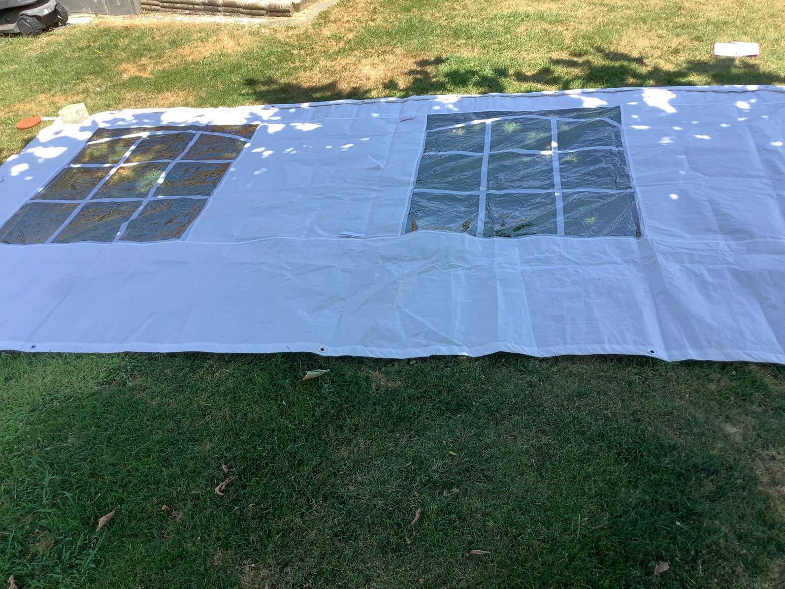 Zij en achterkant voor partytenten, Tuin en Terras, Partytenten, Ophalen, Zo goed als nieuw