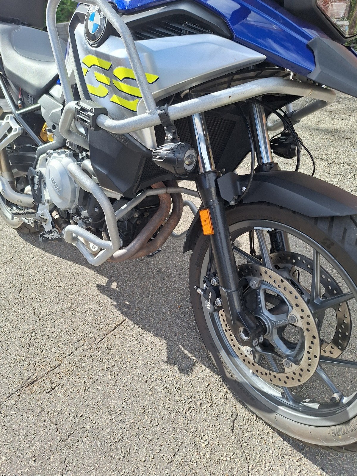 UITLOOPSTANG BMW GS F750 F850, Ophalen