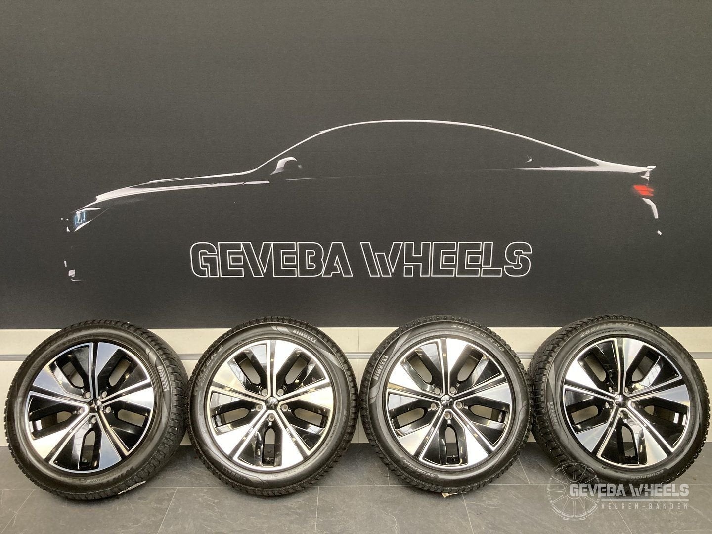 20” originele Polestar 3 velgen winterbanden 5x120 breedset, Autos : Pièces & Accessoires, Pneus et Jantes, Pneus hiver, 255 mm