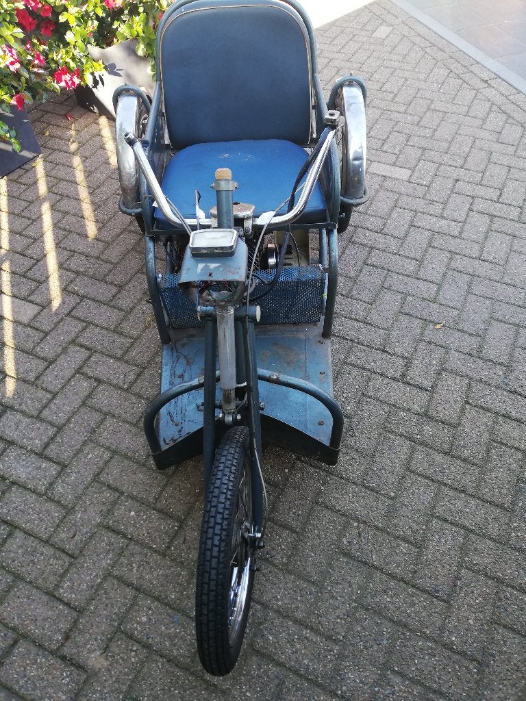 Oldimer brommer driewieler, Fietsen en Brommers, 49 cc, Klasse B (45 km/u), Ophalen, Overige merken