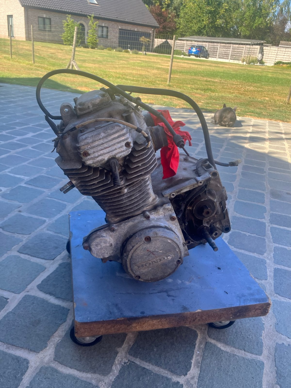 Honda CJ250 motorblok, Motos, Enlèvement