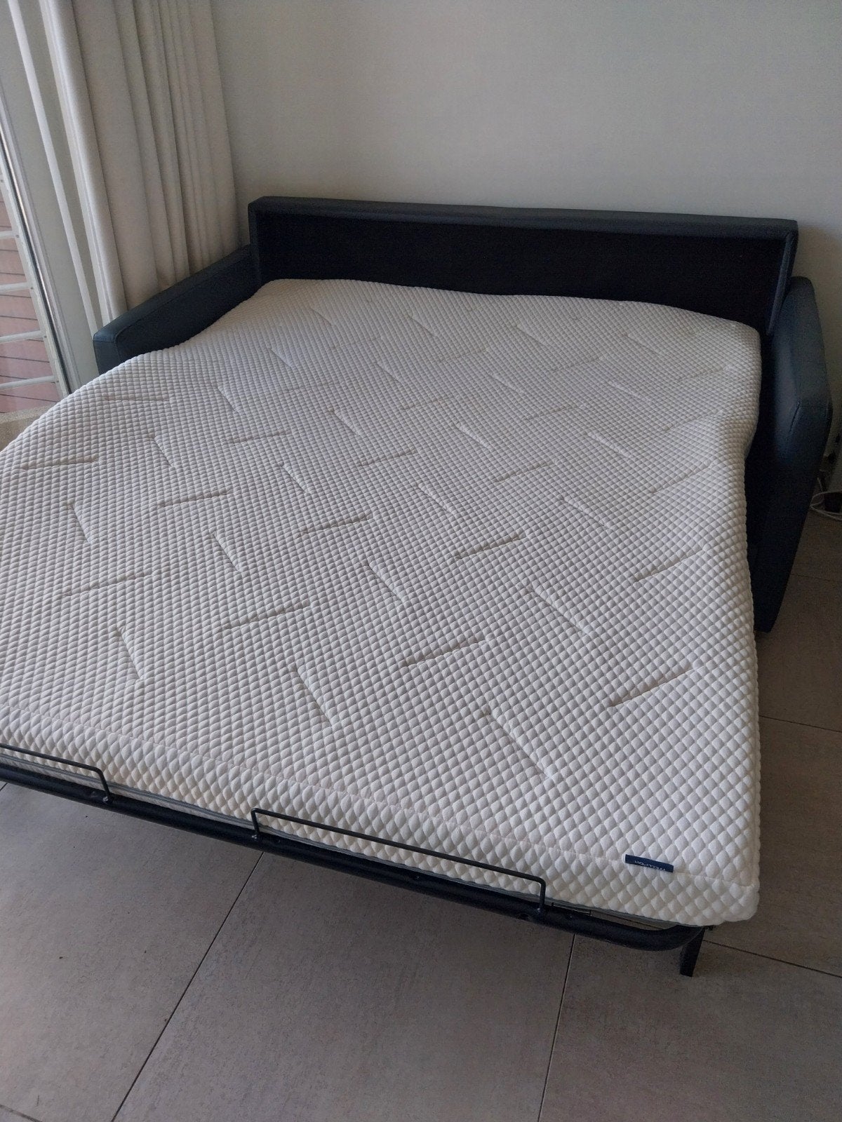 Matelas Wellpur Topper, Enlèvement ou Envoi, Blanc, Deux personnes, 140 cm