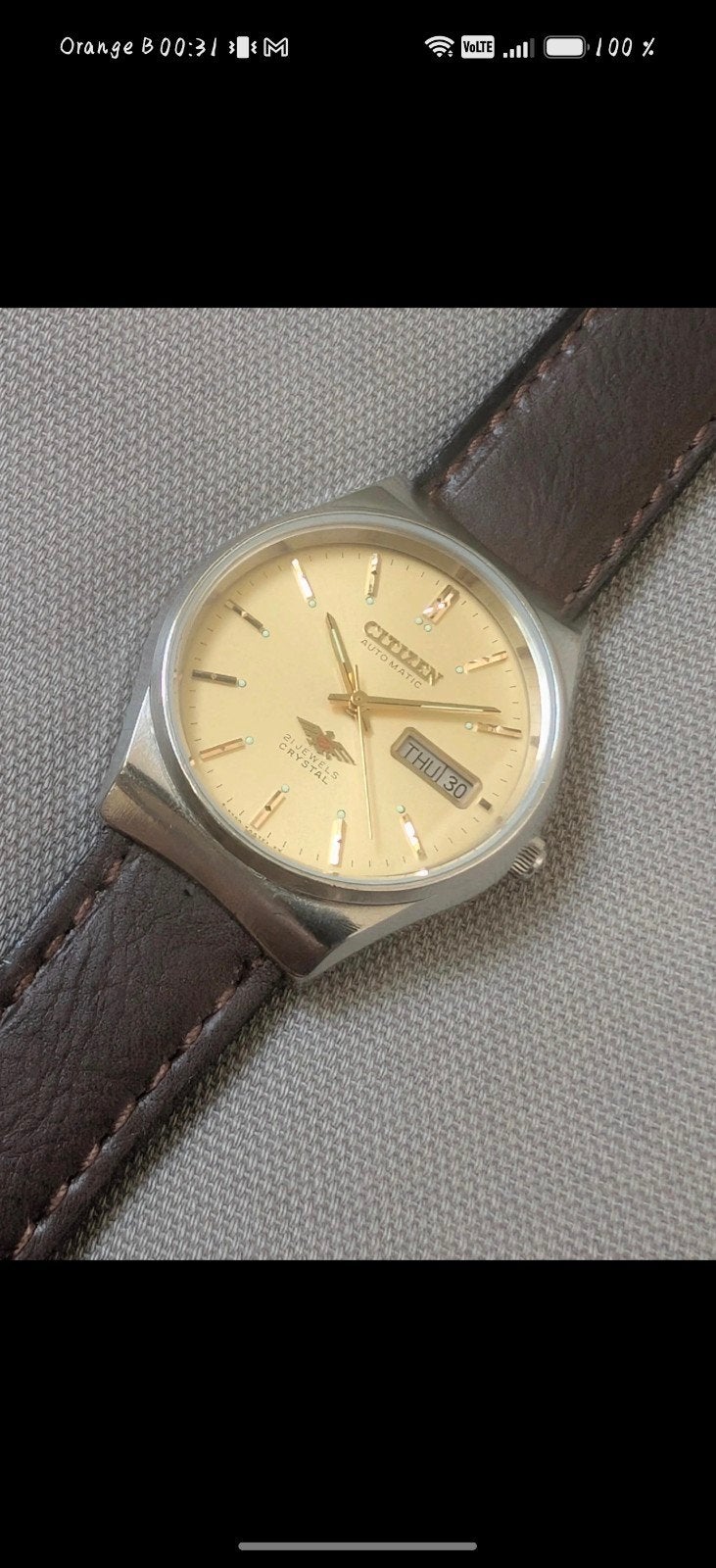 Montre homme Citizen 7 Eagle, Bijoux, Sacs & Beauté, Montres | Anciennes | Antiquités, Enlèvement ou Envoi, Acier, Citizen