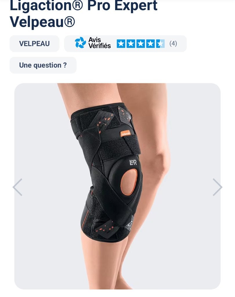 Atelle genouillère Pro Expert Velpeau, Divers, Enlèvement ou Envoi, Utilisé