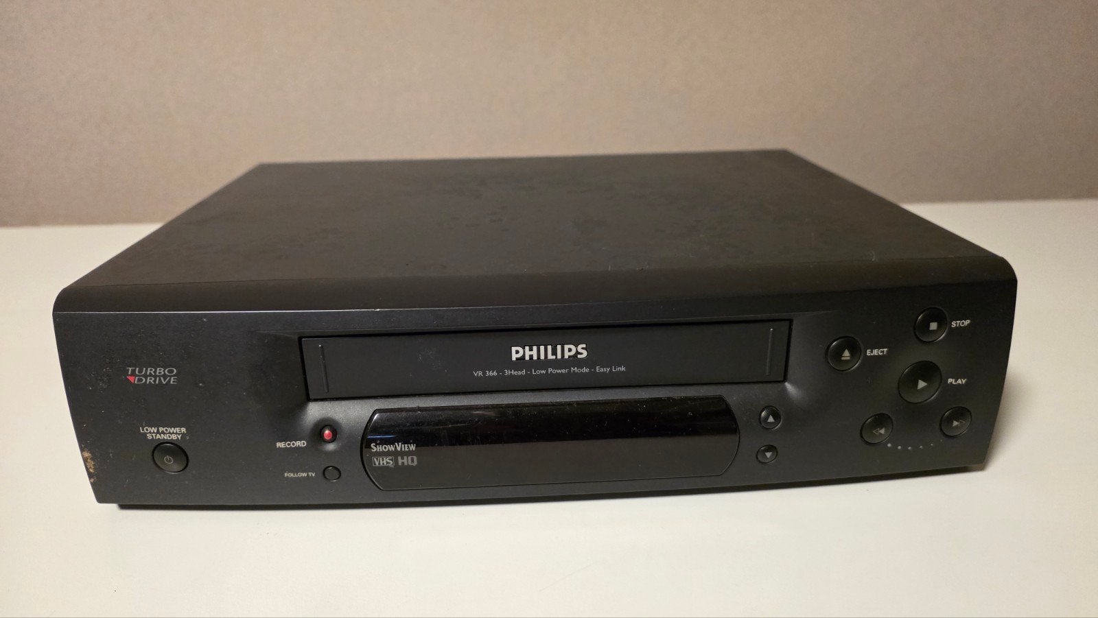 Videorecorder philips VR 366, Enlèvement