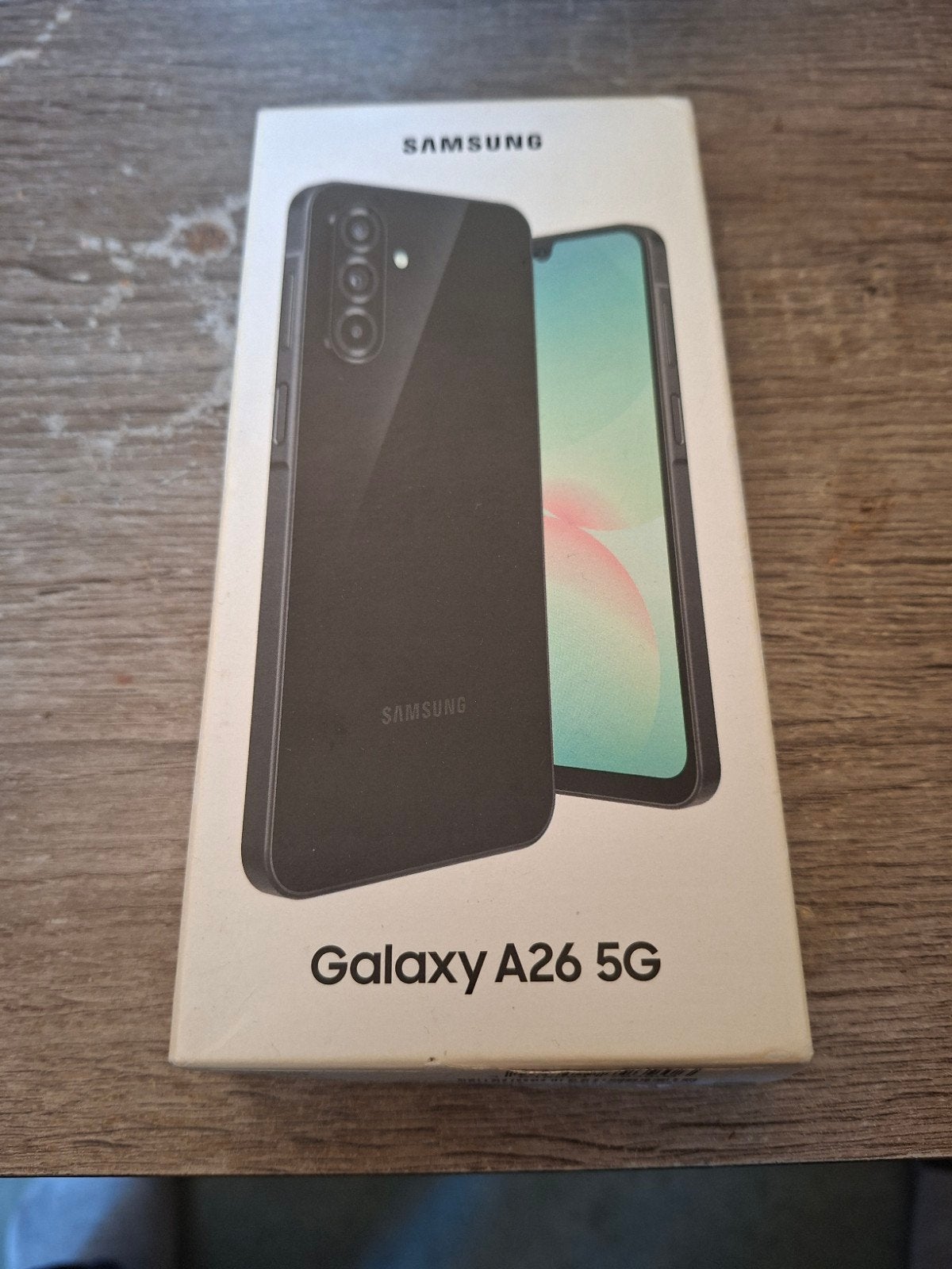 Samsung Galaxy A26 5G 128GB zwart 4 maand gebruikt 130€, Telecommunicatie, Ophalen, Gebruikt, Zwart, Touchscreen
