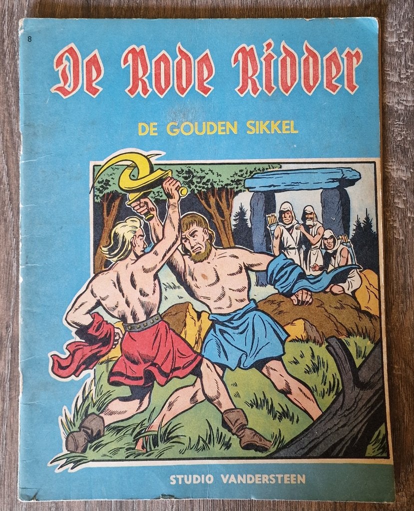 De Rode Ridder - Nummer 8 - van 1965, Boeken, Stripverhalen, Gelezen, Willy Vandersteen, Eén stripboek, Ophalen of Verzenden