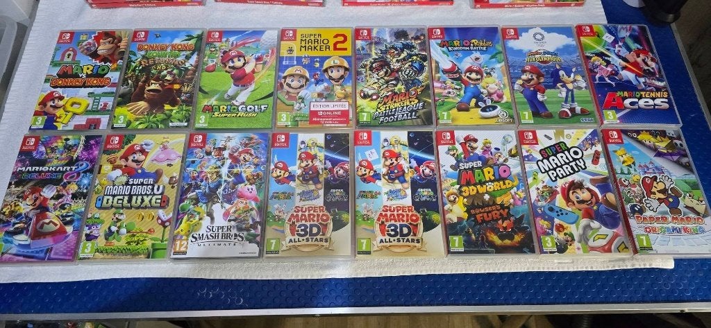 jeux switch (2)/console +accessoires & réparation/reg.liège, Enlèvement ou Envoi, Comme neuf