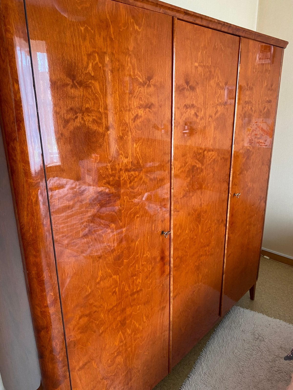 Imexcotra 1950 Vintage hippe slaapkamer kasten set, Huis en Inrichting, Kasten | Kleerkasten, Ophalen, Zo goed als nieuw