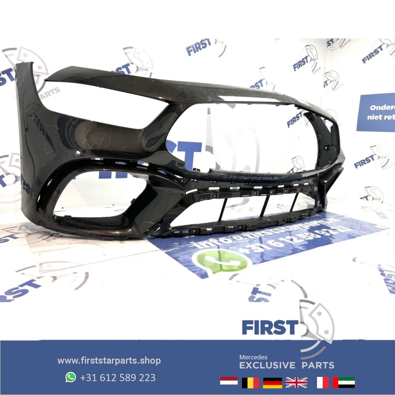 X290 W290 GT GTS 43 63 AMG VOORBUMPER GT43 GT53 GT63 AMG 4 D, Gebruikt, -, Voor, Ophalen of Verzenden