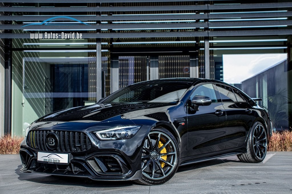 BRABUS 800 Mercedes-Benz AMG GT 63S 4Matic+ 4.0 V8, Cuir, Achat, Entretenue par le concessionnaire, Noir