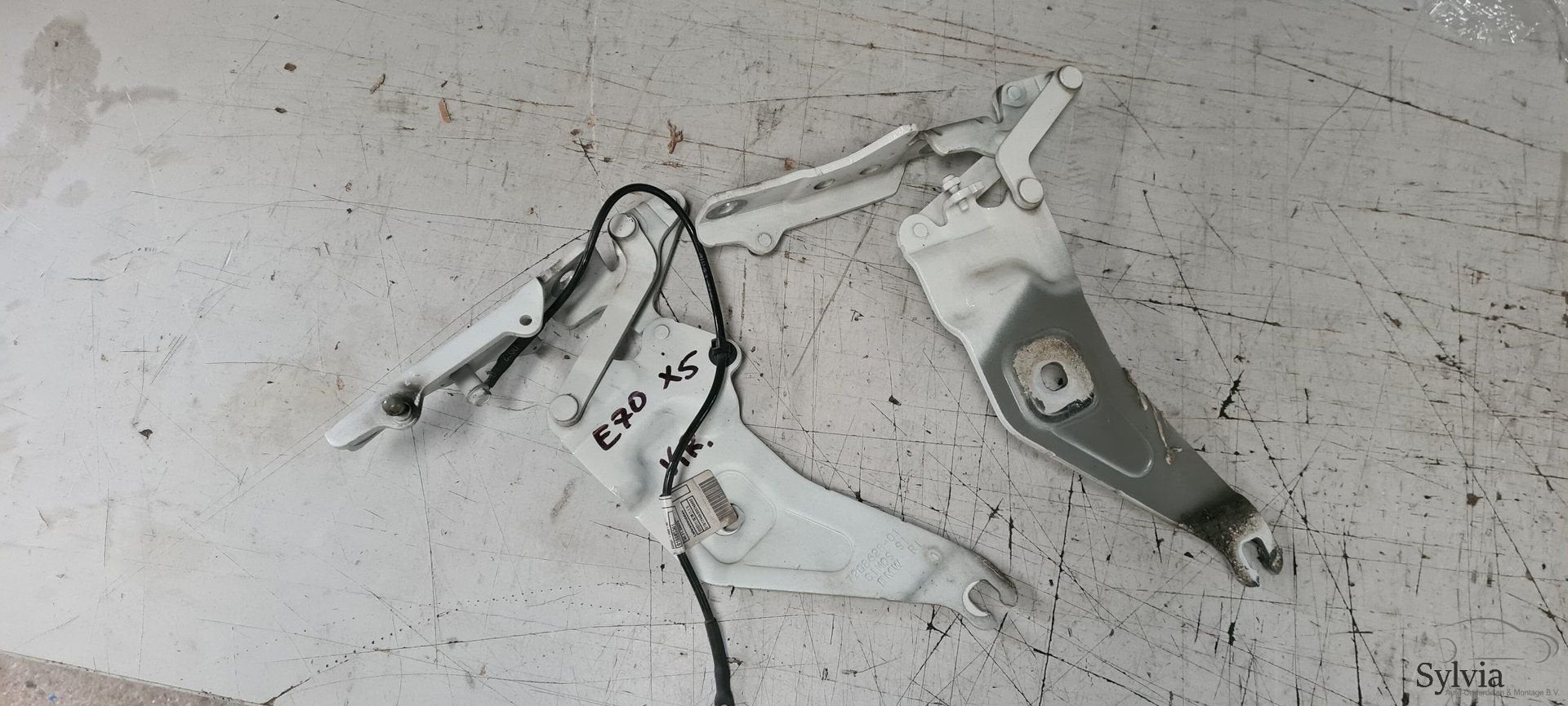 Motorkap scharnier set BMW X5 / X6 E70 E71 E72 41007198618, Gebruikt, -, -, Ophalen of Verzenden