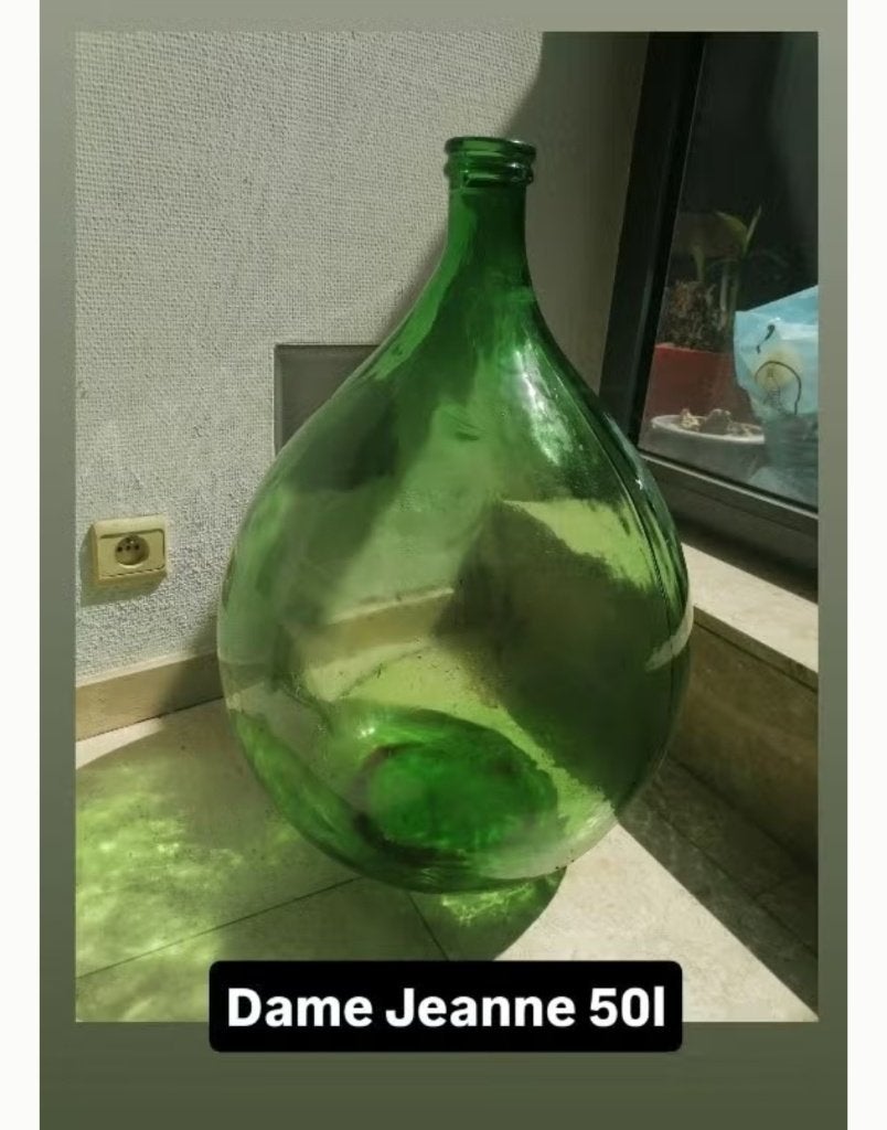 Damme Jeanne 54l, Ophalen
