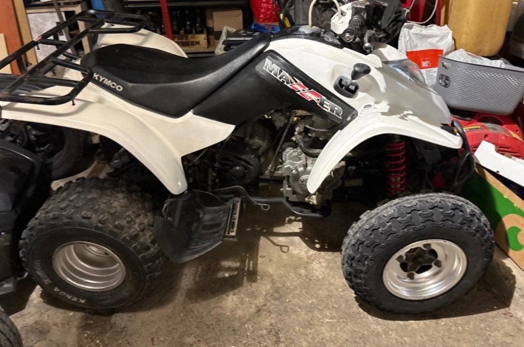 Quad Kymco Maxxer 250, Enlèvement, Utilisé