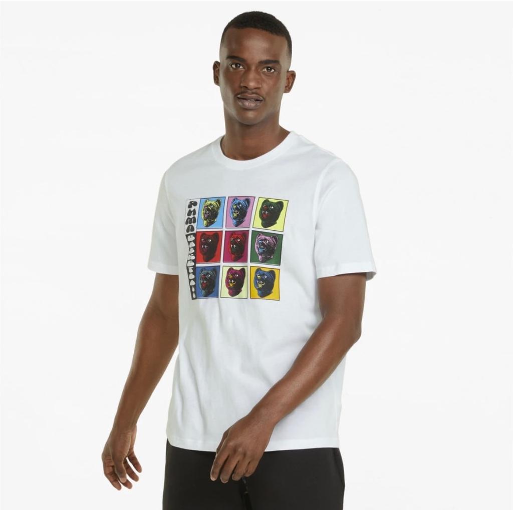Puma T-shirt qualifier short sleeve men’s basketball tee, Ophalen of Verzenden, Nieuw, Maat 46 (S) of kleiner, Puma