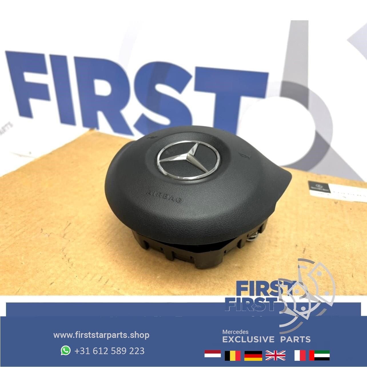2018 AMG Facelift STUUR AIRBAG A B C CLA E G GLA GLC GLE S K, Gebruikt, -, Ophalen of Verzenden, -