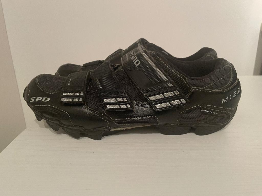 MTB Fietsschoenen Shimano M122 - M43, Fietsen en Brommers, Ophalen of Verzenden, Gebruikt