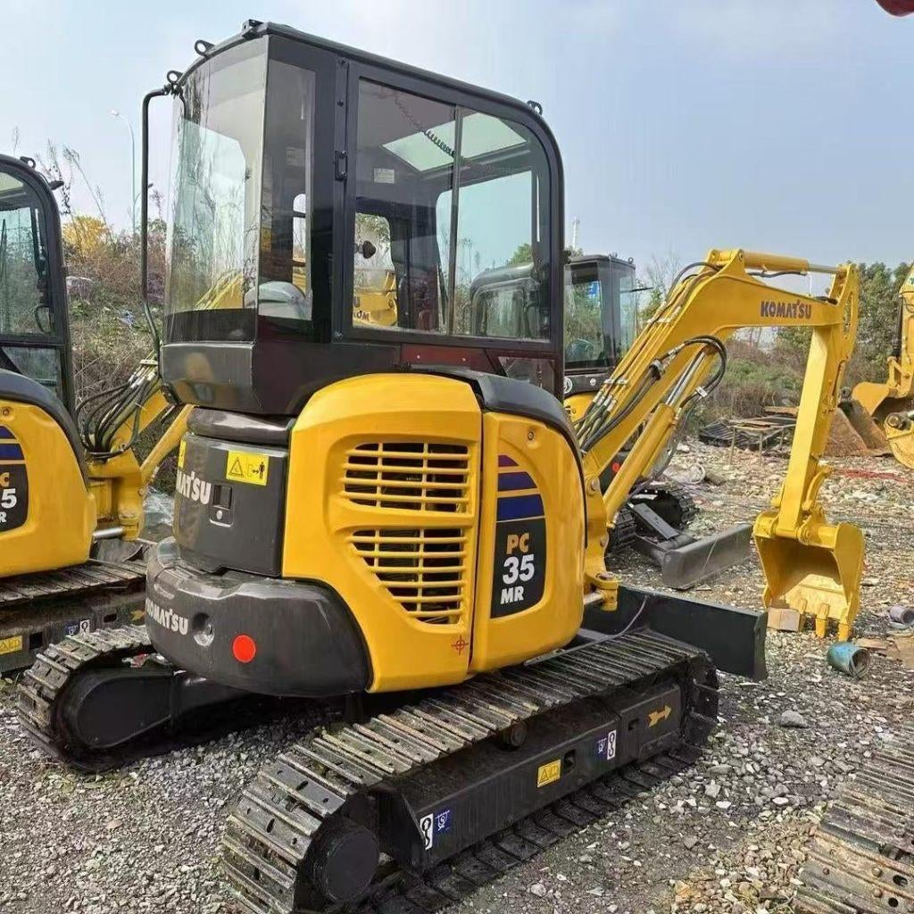 Komatsu PC35MR minigraafmachine — jaar 2024 — 500 uur, Zakelijke goederen, Machines en Bouw | Kranen en Graafmachines, Graaflaadcombinatie
