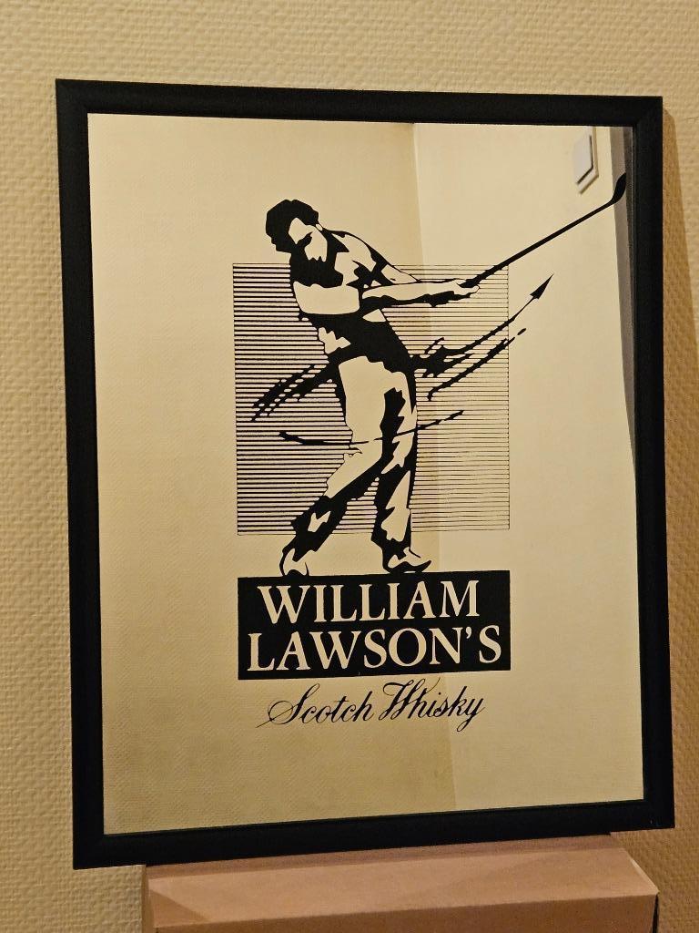 Spiegel William Lawson's, Enlèvement, Comme neuf, Panneau publicitaire