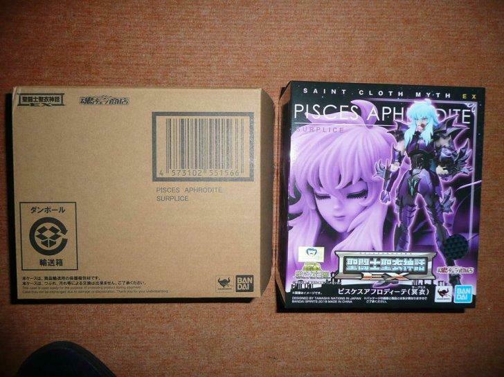 saint seiya myth cloth EX pisces poisson hades surplis japan, Ophalen of Verzenden, Nieuw