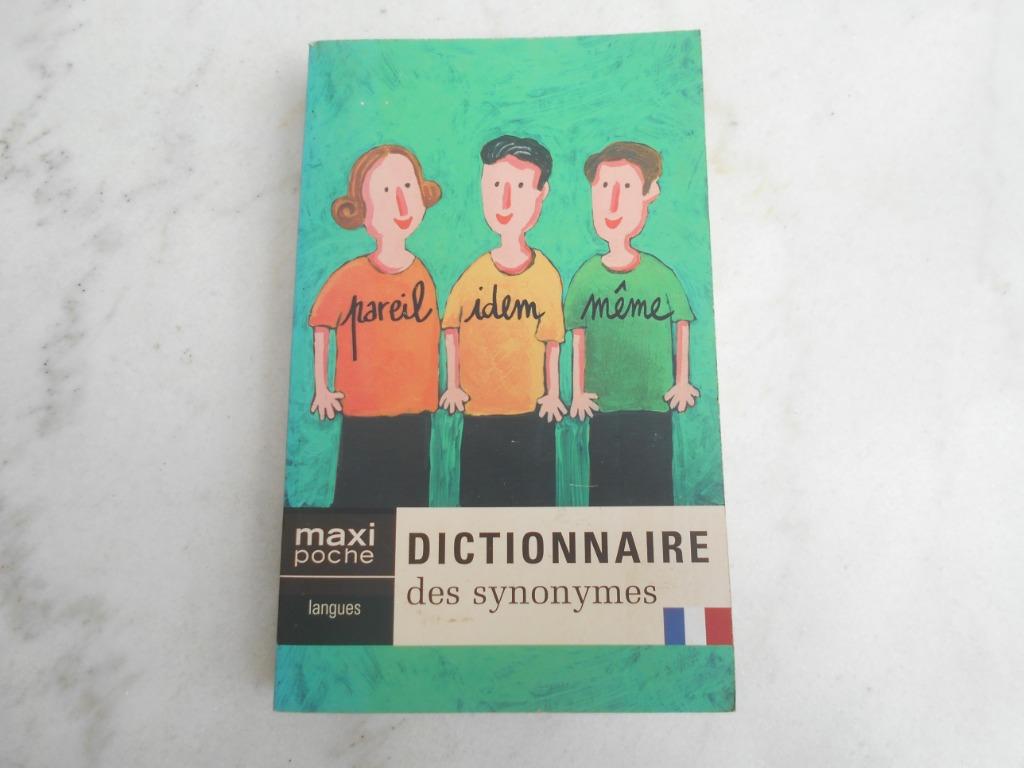 Dictionnaire des synonymes, Livres, Enlèvement ou Envoi, Utilisé