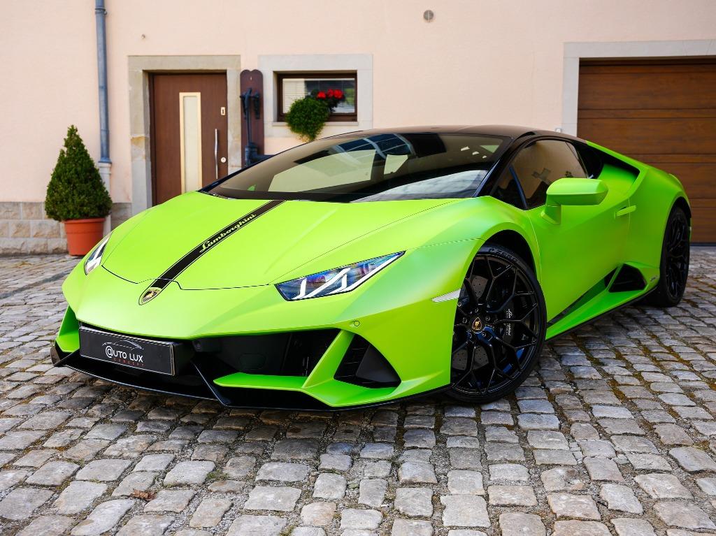 Lamborghini Huracán EVO/Caméra/Lift/EVO Trim/Style Package, Autos, Cuir, Achat, 470 kW, Euro 6