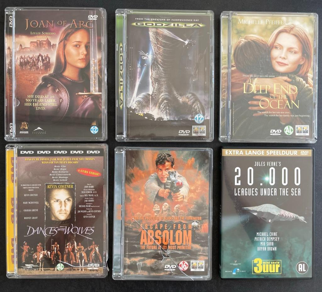 Verschillende DVD’s - 66/1, CD & DVD, DVD | Action, Utilisé, Autres genres, Enlèvement ou Envoi