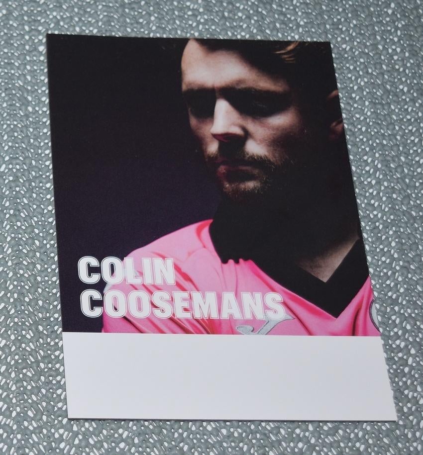 RSC Anderlecht / Colin Coosemans / Geen handtekening, Verzenden, Nieuw, Spelerskaart