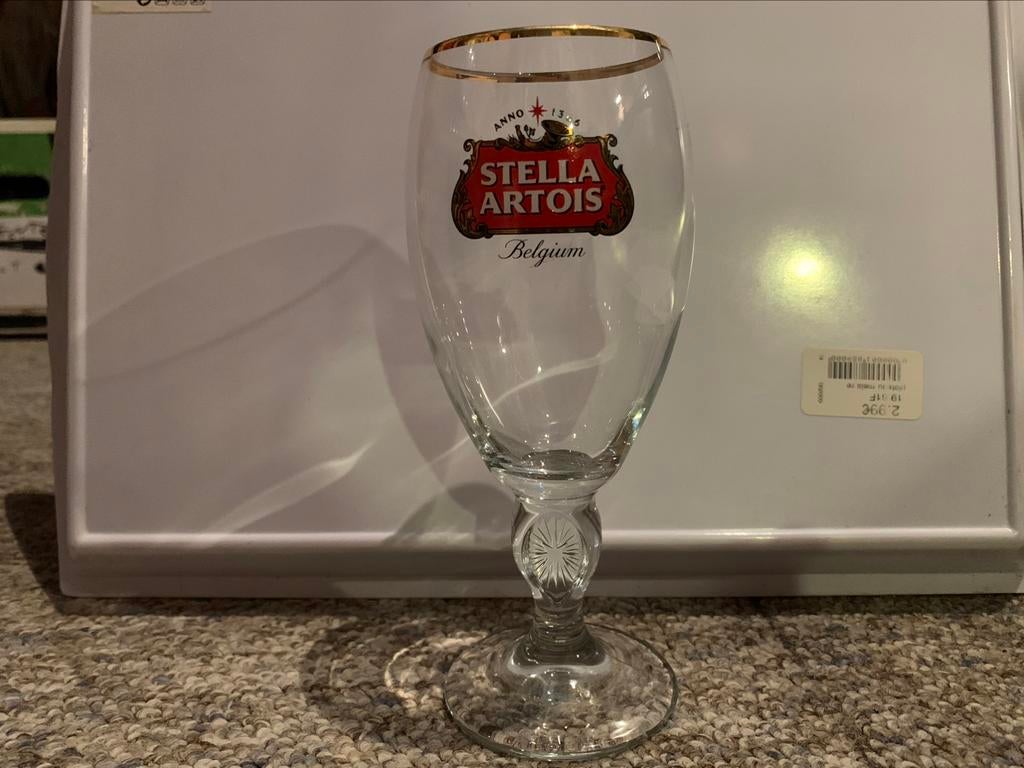 Chopes à bière Divers marques Stella, Jupiler,… Lot 5, Comme neuf, Chope(s), Autres marques