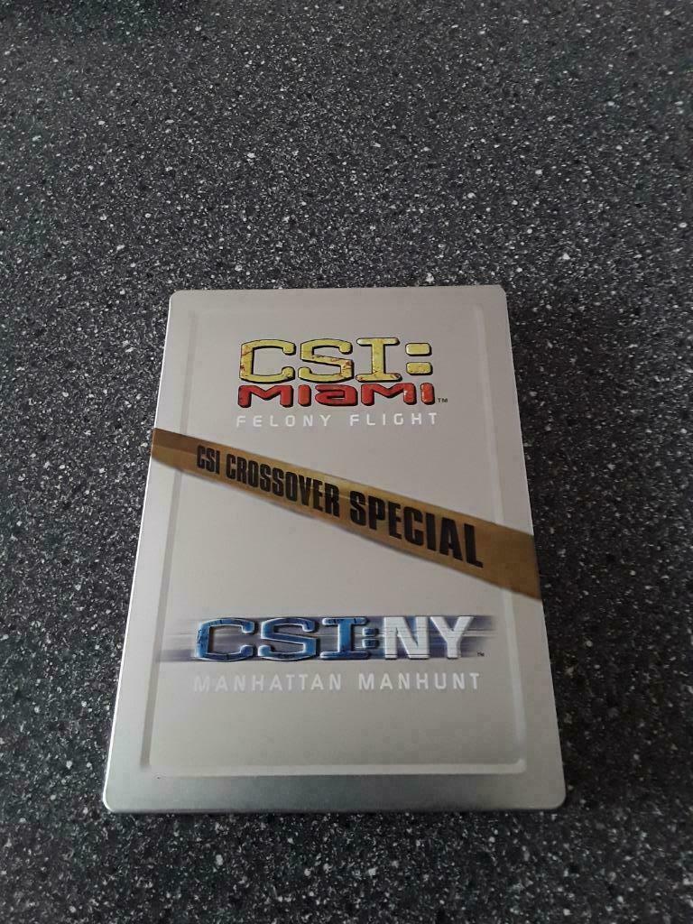 DVD CSI: Miami - Felony Flight  / CSI: NY -Manhattan Manhunt, Cd's en Dvd's, Ophalen of Verzenden