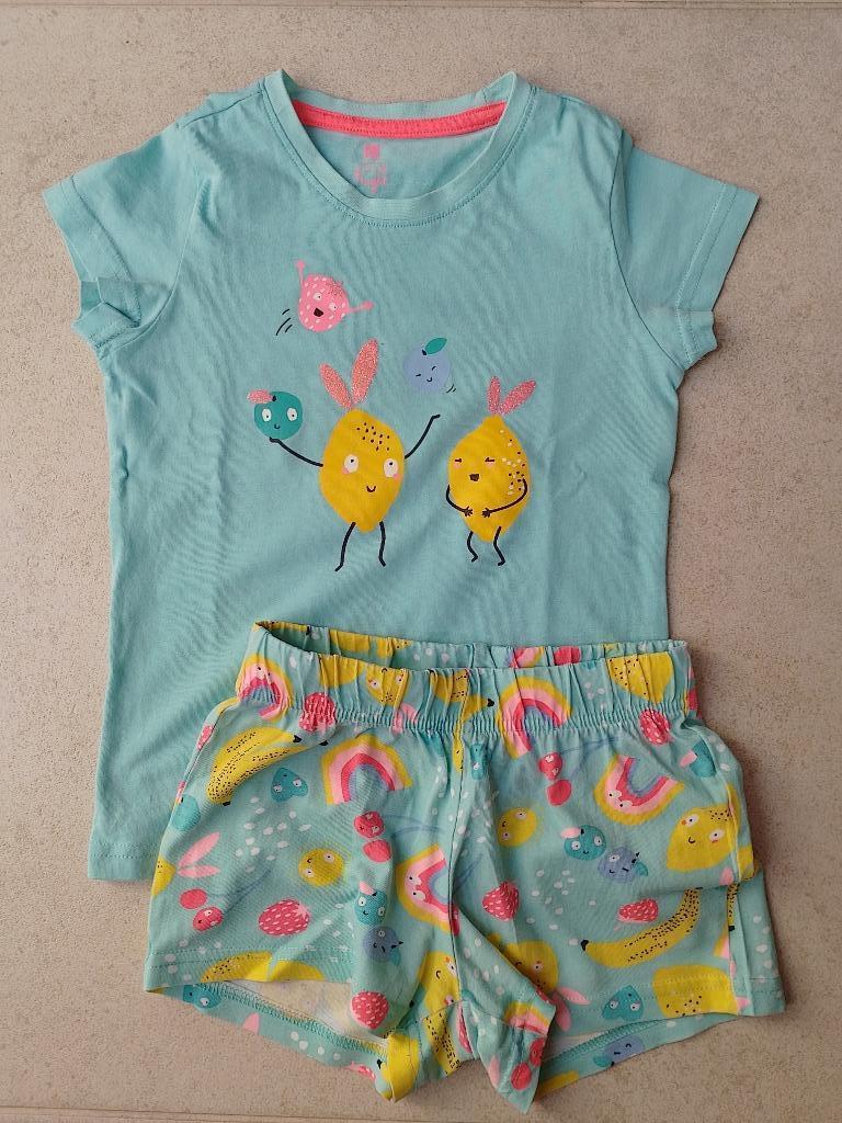 Zomer pyjama meisje maat 110/116, Kinderen en Baby's, Kinderkleding | Maat 110, Ophalen, Nacht- of Onderkleding, Meisje, Zo goed als nieuw