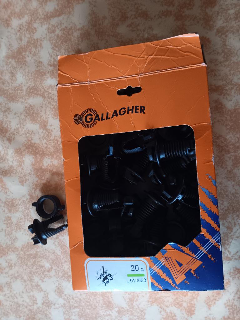 schroefisolator voor elektrische afrasteringen Gallagher, Dieren en Toebehoren, Stalling en Weidegang