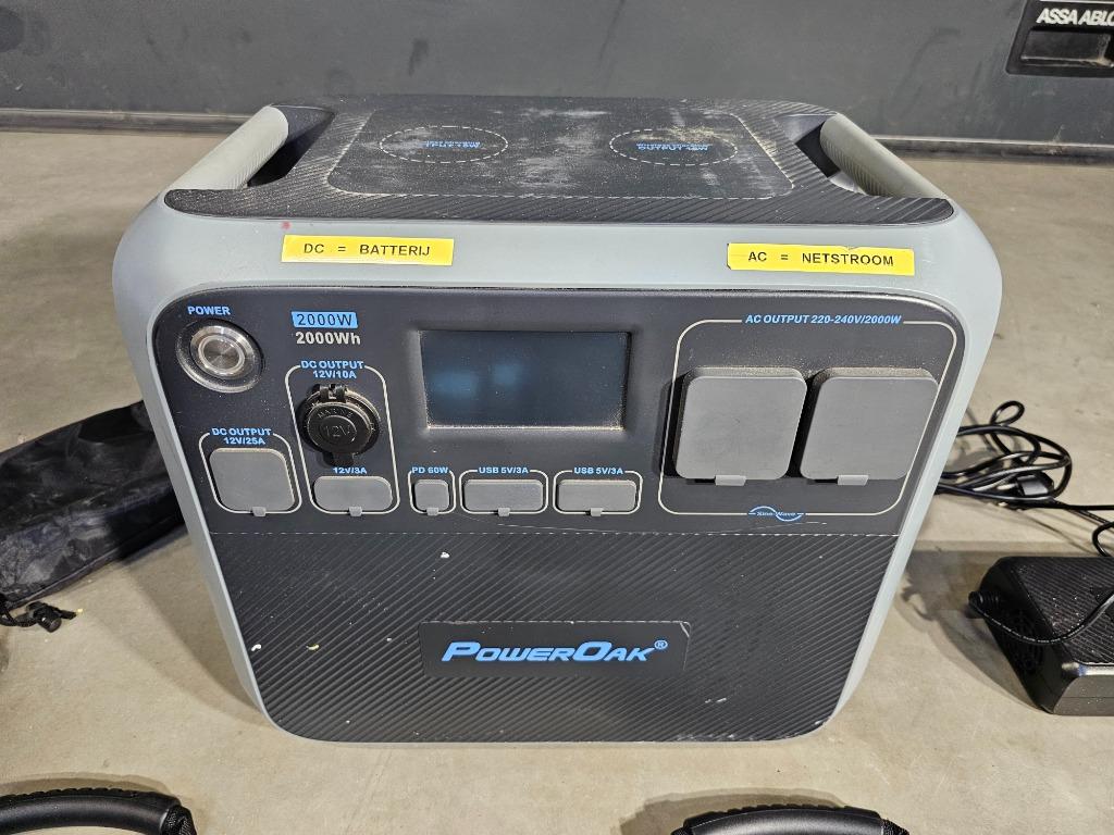 batterij life po 4, Caravans en Kamperen, Ophalen, Gebruikt