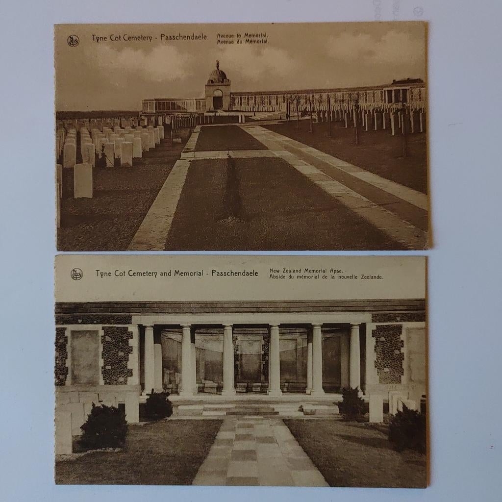 postkaarten Tyne Cot Cemetery, Ophalen of Verzenden