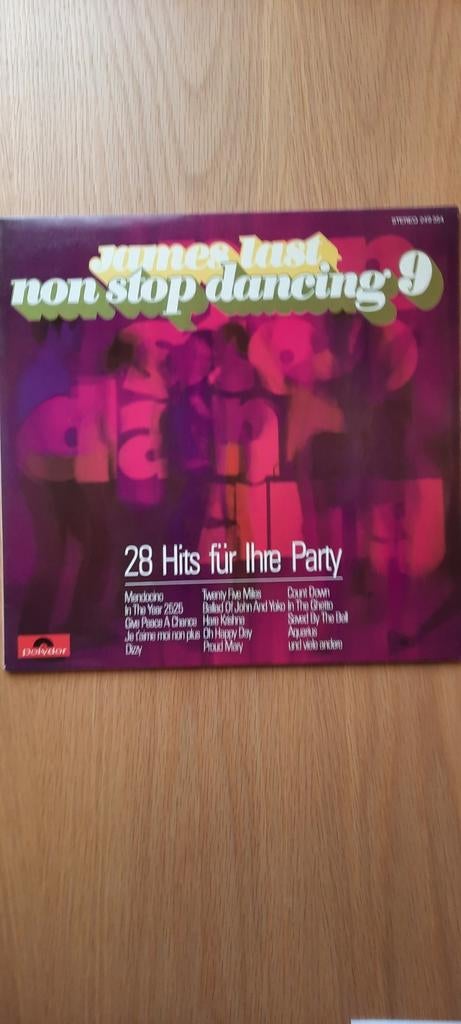 James Last, danse non-stop 9, Enlèvement ou Envoi, Comme neuf